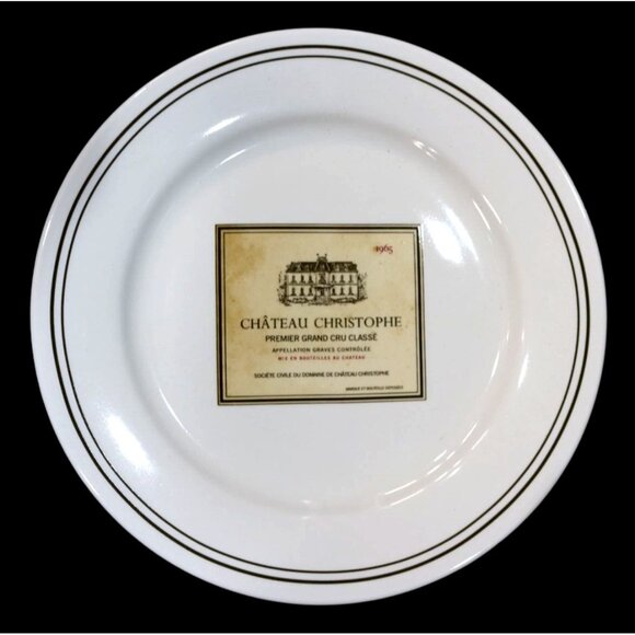 Vintage Restoration Hardware French Wine Label Plate Set in Org Box - Picture 6 of 9